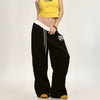 Jimmy Versatile Skinny Jazz Street Dance Contrast Sweatpants Casual Pants