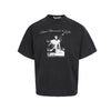 MADEEXTREME Washed and Old Hook Printing Tee