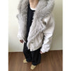 MADEEXTREME [Wolf] Mountain Carving Tailoring Deconstruction Thickened Warm Casual Loose Jacket