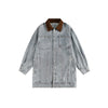 STAFFPICK Vintage Japanese Long Loose Trendy Denim Jacket