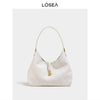 LOSEA Ruyi Moire Large Capacity Tote Bag Women's Bag
