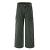 Niche Design Wide-leg Straight Trousers