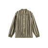 YEOOTI Striped Cardigan Lapel Knitted Sweater