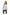 BLACKBB Alphabet Camouflage Slanted Shoulder Long Sleeve