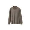Inflation Mulberry Silk Wool Warm High Neck Long Sleeve