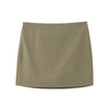 Elastic Knitted Straight Cool Skirt