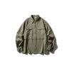 NEOISM Double Pocket Cotton Long Sleeve Shirt