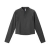 Inflation Square Fleece Lightweight Breathable Warm Semi-zipper Sweater