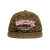 WASC Vintage Leopard Letter Embroidered Baseball Cap