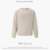 TRYTHMCLUB Old Money Style Solid Color Pullover Knitted Sweater