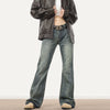 Jimmy Retro Straight Slim Low Waist Jeans