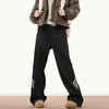 Jimmy Striped Straight Hip Hop Sweatpants
