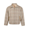 "Prince of Wales" Old Money Style Light Luxury Lapel Zipper Loose Casual Jacket