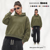 ARTIE Short and Wide Fleece Casual Sweater
