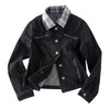 Pokiovo Old Money Style Maillard Wears A Loose Short Front Shoulder Stand-up Collar Jacket
