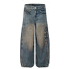 DC Washed Yellow Mud Dyed Scimitar Jeans