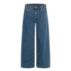 11KN Vaporwave Blue Straight Wide-leg Jeans