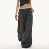 Jimmy Loose Straight Wide Leg Casual Charge Pants Overalls