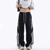 Jimmy Loose Wide Leg Straight Dry Striped Sweatpants