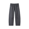 Following Elastic Waist Lace-up Loose Silhouette Casual Pants
