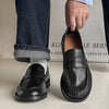 Business Versatile Casual One-Pedal Loafers Leather Shoes