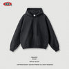 BE THRIVED Casual Loose Edition Basic Solid Color Hooded Sweater