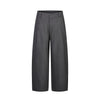 EME Solid Color Casual Deconstruction Silhouette Street Cleanfit Straight Casual Trousers