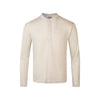 "Australian Wool" Henry Collar Solid Color Cleanfit Basic Bottom Close-fitting Long-sleeved Knitted Sweater