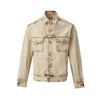 MADEEXTREME Street Vintage Ready-to-wear Washed Do Old Denim Jacket