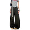 Jimmy Loose Wide-leg Scimitar Wide-leg Slacks