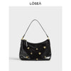 LOSEA Diamond-encrusted Hobo Versatile Underarm Bag Shoulder Bag Women's Bag