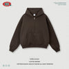BE Street Fleece Heavy Hooded Zipper Sweater Scimitar Sweatpants Drop Casual Two-piece Set