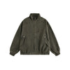 STAFFPICK Trendy Design Sense Retro Washed Jacket Tooling Jacket Jacket