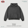 BE Pure Cotton Bristle Fried Snowflake Shoulder Hooded Sweater