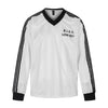BLACKENERGY Vintage Striped Contrast Splicing V-Neck Long Sleeve