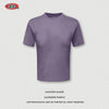 BE Women's Summer Long Staple Cotton Crew Neck Casual Sports Short Sleeve Front Shoulder T-Shirt