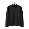 Inflation Thermal Fleece Semi-turtleneck Solid Color Bottoming Shirt Long Sleeve