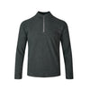 Autumn Cut Cut Cut Design Close Sleeve Shoulder Width Half Zipper Long Sleeve T-Shirt