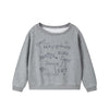 Beast Street Vintage College Big Neckline Sweater