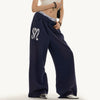 Jimmy Vintage Drape Hip Hop Sports Straight Sweatpants