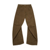 3D Cut Retro Casual Scimitar Pants