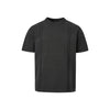 ME Lyocell Tencel summer light luxury men's round neck casual knitted short-sleeved t-shirt