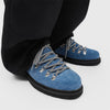 British Style Niche Weaving Design Casual Derby Shoes