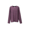 Inflation College Style Vintage Contrast Loose Long Sleeve