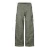11KN Multi-pocket Skinny Loose Versatile Straight Casual Wide Leg Overalls