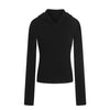11KN Slim Fit German Velvet Semi-Kew Solid Color Hooded Long Sleeve