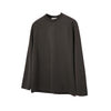 MADEEXTREME Solid Color Basic Skin-friendly Soft Casual Crew Neck Long Sleeve Bottom T-Shirt