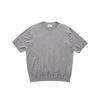 Following Farnier Small Turtleneck Solid Color Knitted Front Shoulder Short Sleeves