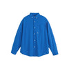 ANSWER ME Simple Basic Solid Color Cotton Shirt