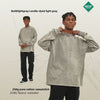 ARTIE Batik Solid Color Long-sleeved T-shirt